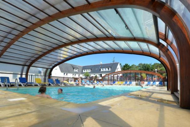Carnac - Mobil Home - 5 Pers - 2 Ch - Camping Moulin De Kermaux 4* - Piscine Exterior foto